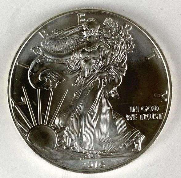 2016 US Mint American Silver Eagle 1 oz .999 Fine Silver