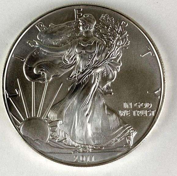 2011 US Mint American Silver Eagle 1 oz .999 Fine Silver