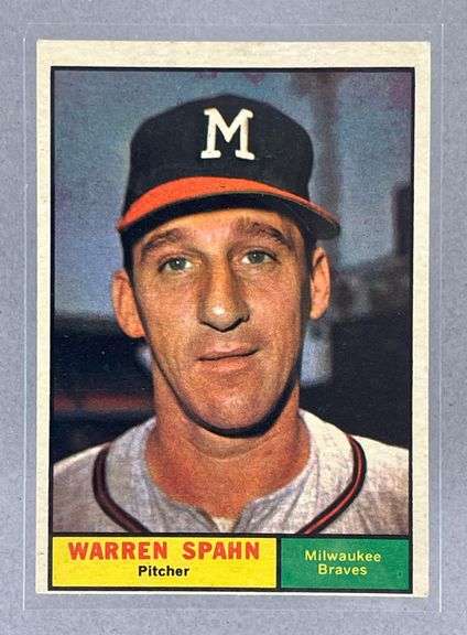 1961 Topps Warren Spahn #200