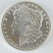 US Morgan Dollar Replica 1 oz .999 Fine Silver Round