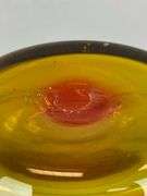 Blenko Style Amberina Glass Decanter