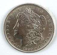 1890 US $1 Morgan Silver Dollar
