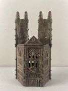 Antique Westminster Abbey Cast Iron Bank
