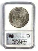NGC Graded 1889 US $1 Morgan Silver Dollar MS63