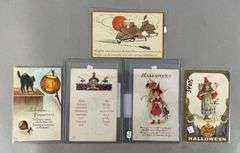 Postcards - 5 Halloween