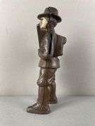 Antique Hubley Minuteman Cast Iron Bank