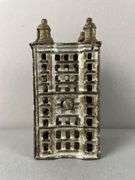 Antique Cast Iron A.C. Williams Building Bank