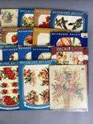 Group of Vintage Meyercord Decals