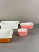 Group of 5 Pyrex Glass Ovenware Dishes