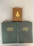 2 Volumes 1906 Deeds of Valor Hardcover Books