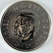 2023 Great Britain 2 Pound Merlin 1 oz .999 Fine Silver Coin
