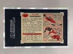 1957 Topps Willard Sherman #58 SGC 7.5