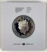 2019 Solomon Islands Lady Liberty $4 1.5 oz .999 Silver Coin