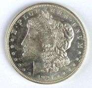 1921 US $1 Morgan Silver Dollar