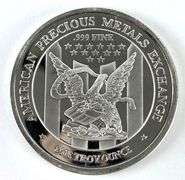 APMEX Liberty 1 oz .999 Fine Silver Round