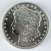 US Morgan Dollar Replica 1 oz .999 Fine Silver Round