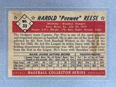 1953 Bowman Color Pee Wee Reese #33