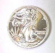 Waling Liberty 1/10 oz .999 Fine Silver Round