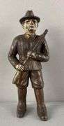 Antique Hubley Minuteman Cast Iron Bank