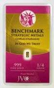 Benchmark Strategic Metals 1/4 Grain .999 Fine Gold Ingot