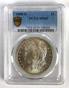 PCGS Graded 1898-O US $1 Morgan Silver Dollar MS65