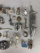 Group of Cat Jewelry Items and More