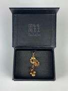 18K Italian Gold Chow Sang Sang Walt Disney Pendant Necklace