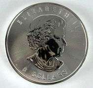 2015 Canada $8 Polar Bear 1.5 oz .999 Fine Silver Round