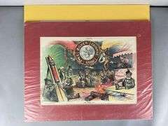 Group of 4 Vintage Political Statement Lithographs