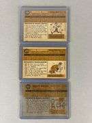 1960 Topps Nellie Fox, Luis Aparicio, and Minnie Minoso Cards