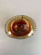 MMA Daisy Diamond Amberina Glass Vase
