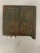 Antique Nicol Cast Iron White City Puzzle Safe Bank