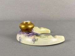 Princess Louise Floral Porcelain Inkwell