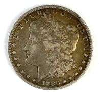 1880-S US $1 Morgan Silver Dollar