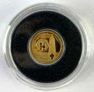 2013 Central Bank of Ireland €20 Rock of Cashel .5g .999 Fine Gold Coin