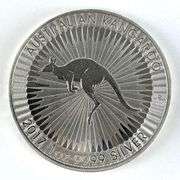 2017 Australia $1 Australian Kangaroo 1 oz .999 Fine Silver Coin