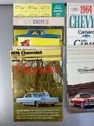 Group of Chevrolet Dealership Advertising Brochures