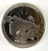 2021 NIUE $2 Star Wars Millennium Falcon 1 oz .999 Fine Silver Coin