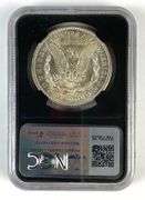 NGC Graded 1921 US $1 Morgan Silver Dollar Brilliant Uncirculated