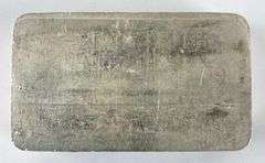Engelhard 10 oz .999 Fine Silver Ingot/ Bar