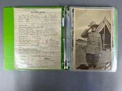 Collection of 1918 US Army Private Roy W Starrie Photographs and More