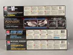 Group of AMT Ertl Star Trek Ship Model Kits - Matthew Bullock Auctioneers