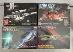 Group of AMT Ertl Star Trek Ship Model Kits - Matthew Bullock Auctioneers
