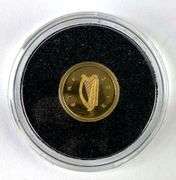 2013 Central Bank of Ireland €20 Rock of Cashel .5g .999 Fine Gold Coin