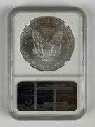 NGC Graded 2012-W US $1 Silver Eagle 1oz Fine Silver Dollar MS69