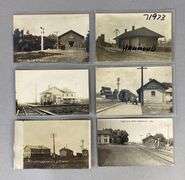 Postcards - 6 Real Photo Wisconsin Railroad
