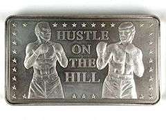 RARE Trump Biden Hustle on the Hill 10 oz .999 Fine Silver Ingot/ Bar