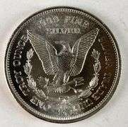 1986 Sunshine Minting Morgan 1 oz .999 Fine Silver Round