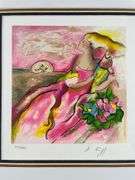 Group of 2 Linda La Kinff Signed Art Prints