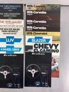 Group of 1970s Chevrolet Dealership Advertising Brochures